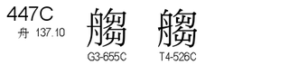 U+447C